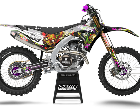 Kawasaki Zombie Graphics Kit - Tom & Jerry
