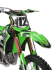 Kawasaki Graphics Kit - Workshop Green