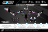 Kawasaki Zombie Graphics Kit - Zac Speed