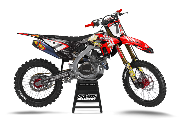 Honda Loud House Red Graphic Kit - CRF CR XR Models | All Years