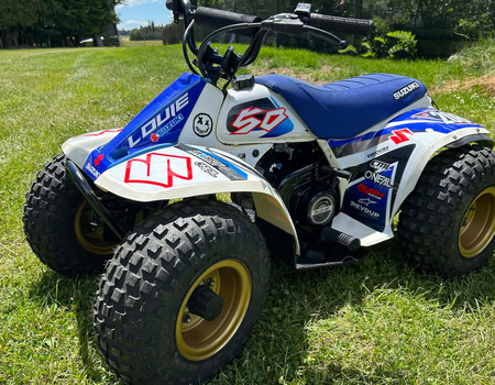 Suzuki LT50 ATV Graphics - Louie Replica