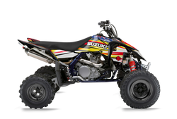 Suzuki LTR450 ATV Graphics Kit - Sharpe Red