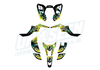Suzuki LTZ50 ATV Graphics - Lightwood