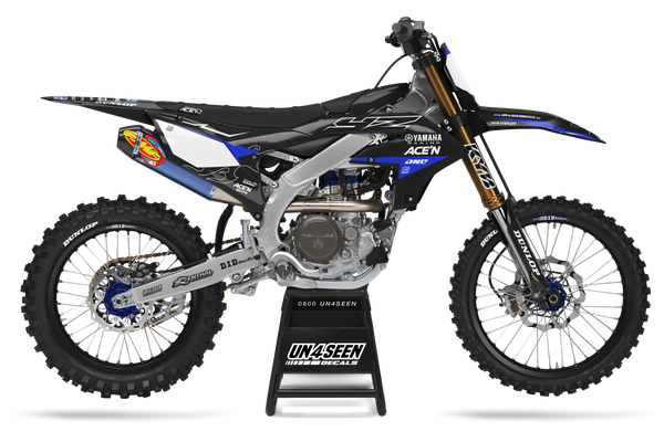 Yamaha Movin Black Graphic Kit - YZ YZF WR TTR PW Models | All Years