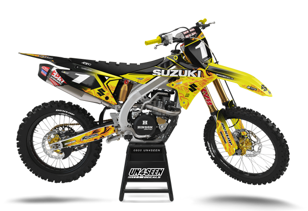 Suzuki Mr Reaper Graphic Kit - RMZ RM RMX DR DRZ JR Models | All Years