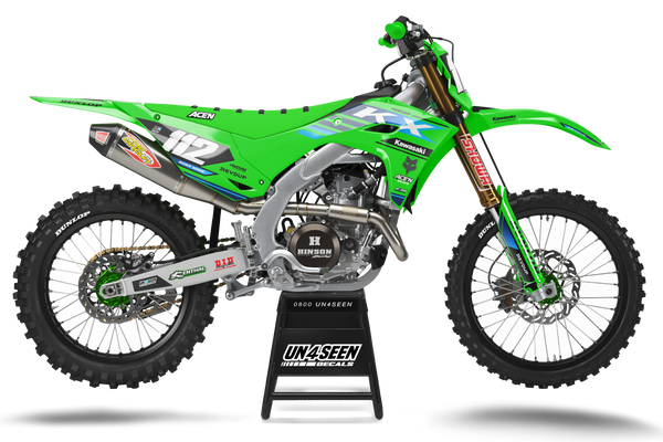 Kawasaki One12 Graphics Kit - KX KXF KDX KLX Models | All Years