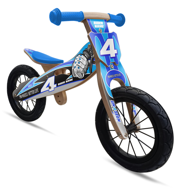 Un4seen Balance Bike - Throttle Blue
