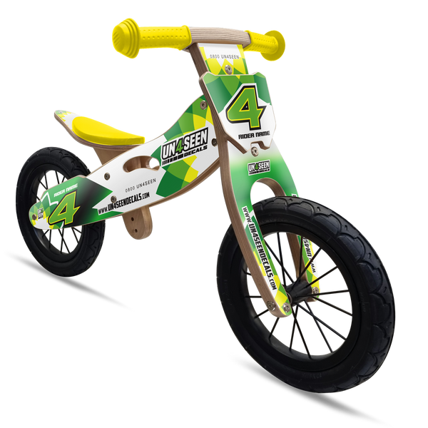 Un4seen Balance Bike - Sun Green