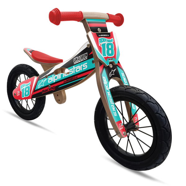 Un4seen Balance Bike - Alpinestars Aqua