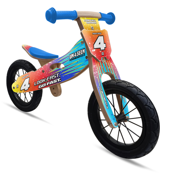 Un4seen Balance Bike - Sliced Blue