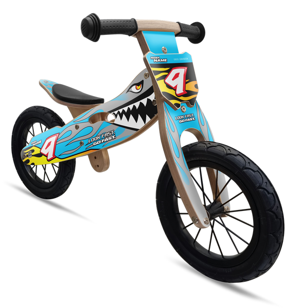 Un4seen Balance Bike - Sharked Blue