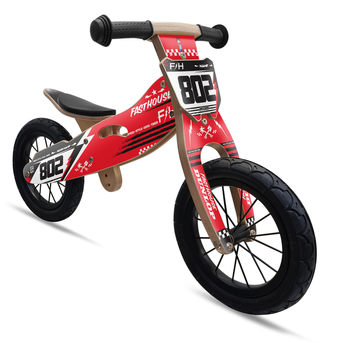 Un4seen Balance Bike Fasthouse Red New Zealand