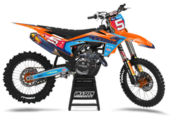 KTM Panache Orange Graphic Kit - SX SXF XC XCF EXC EXCF Models | All Years