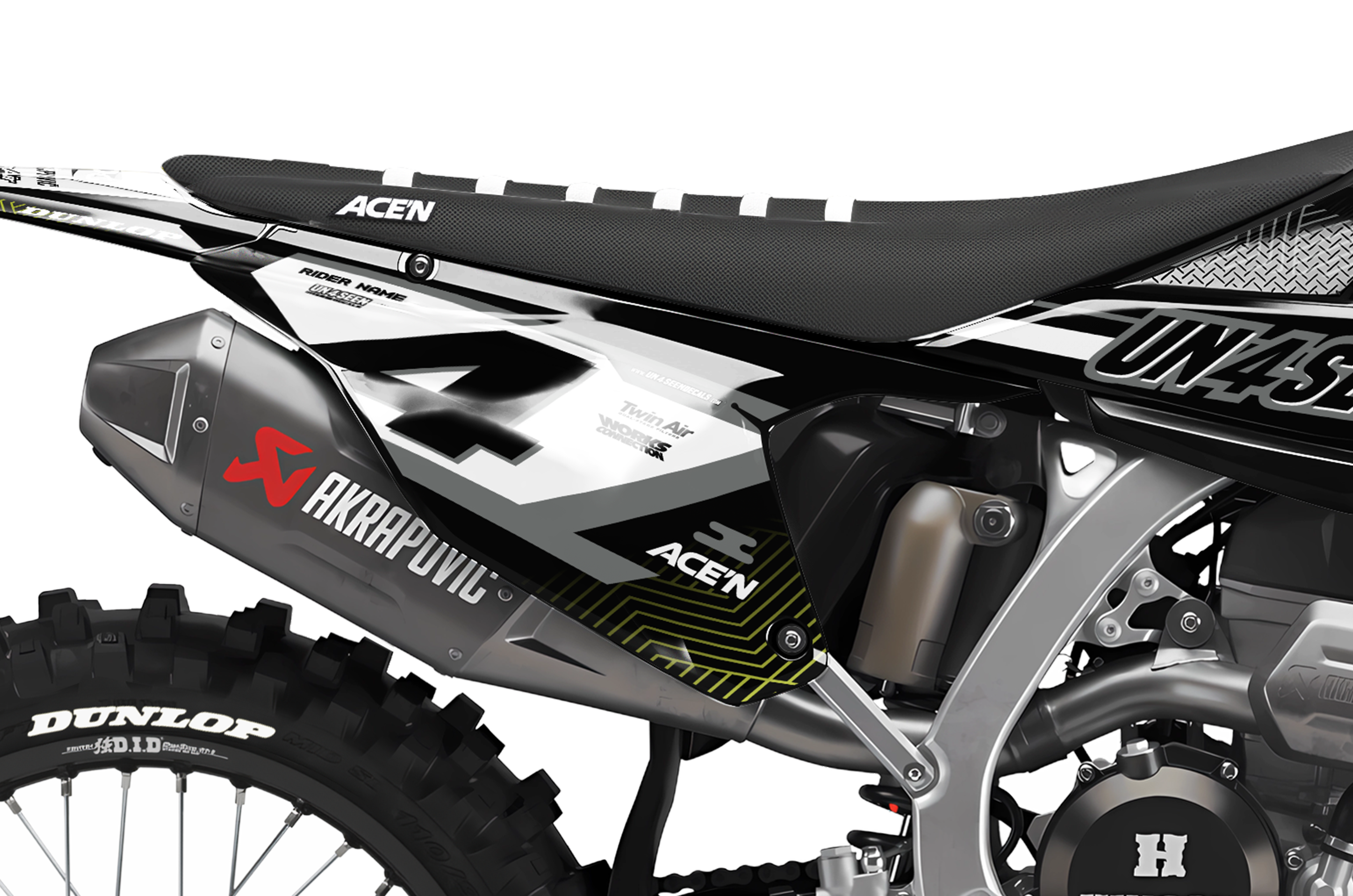 Triumph Racing Graphics Kit - Phantom Flo New Zealand