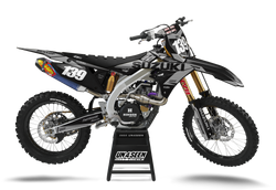 Suzuki Pigment Grey Graphic Kit - RMZ RM RMX DR DRZ JR Models | All Years