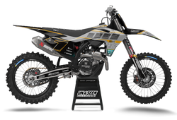 Gasgas Plaster Grey Graphic Kit - MC EC ES EX Models | All Years