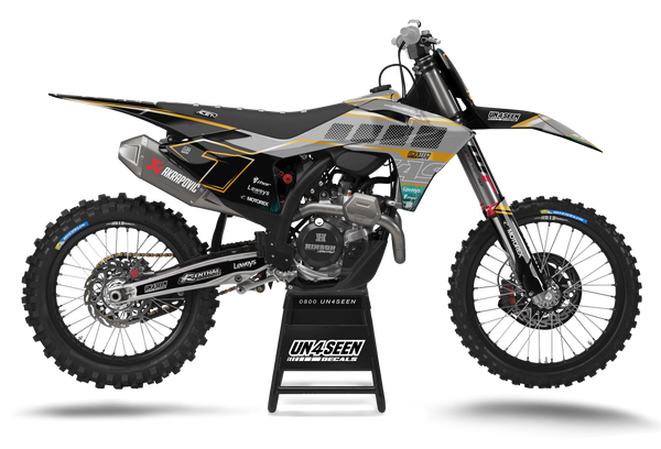 Gasgas Plaster Grey Graphic Kit - MC EC ES EX Models | All Years