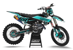 Husqvarna Press Aqua Graphic Kit - TC FC TE TX FE FS FX Models | All Years