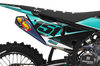 Husqvarna Graphics Kit - Press Aqua