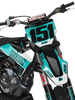Husqvarna Graphics Kit - Press Aqua