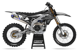 Yamaha Previ Black Graphic Kit - YZ YZF WR TTR PW Models | All Years