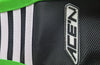 PW50 Yamaha Green Sides/Black Top/White Ribs - Ace'n Seats Gripper Seat Cover