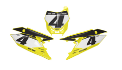 Suzuki R-9 Number Background - RMZ RM RMX DR DRZ JR Models | All Years