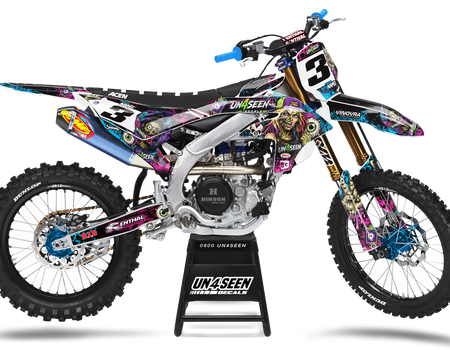 Yamaha Zombie Graphics Kit -  Race Girl Riley