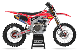 Yamaha Red Breath Graphic Kit - YZ YZF WR TTR PW Models | All Years