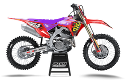 Honda Retro Ozzie Cobie Graphic Kit - CRF CR XR Models | All Years