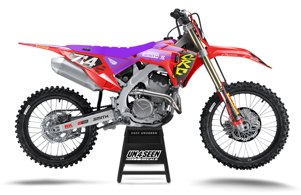 Honda Retro Ozzie Cobie Graphic Kit - CRF CR XR Models | All Years