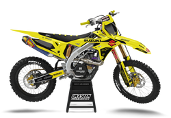 Suzuki Changing Red Graphic Kit - RMZ RM RMX DR DRZ JR Models | All Years