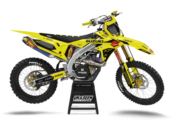 Suzuki Changing Red Graphic Kit - RMZ RM RMX DR DRZ JR Models | All Years