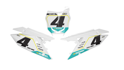Suzuki Cali Number Background - RMZ RM RMX DR DRZ JR Models | All Years