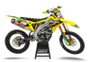Suzuki Graphics Kit - Weir Yellow