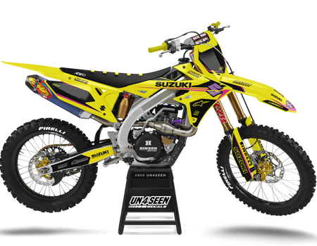 Suzuki Graphics Kit - Changing Purple