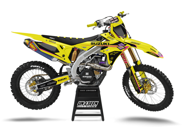 Suzuki Changing Purple Graphic Kit - RMZ RM RMX DR DRZ JR Models | All Years