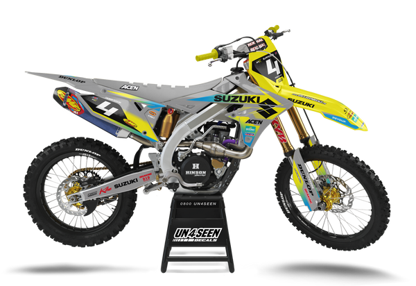 Suzuki Glacier Graphic Kit - RMZ RM RMX DR DRZ JR Models | All Years