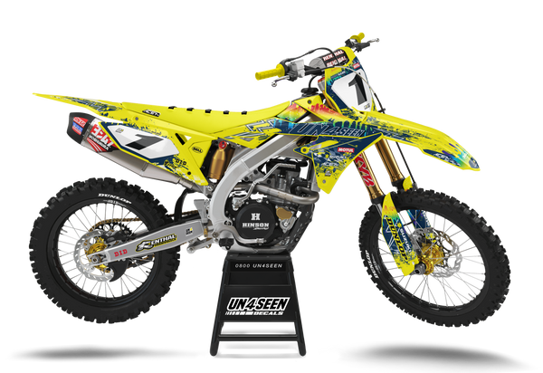 Suzuki Glowsplash Graphic Kit - RMZ RM RMX DR DRZ JR Models | All Years