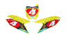 Suzuki Number Background Decals - Lumo