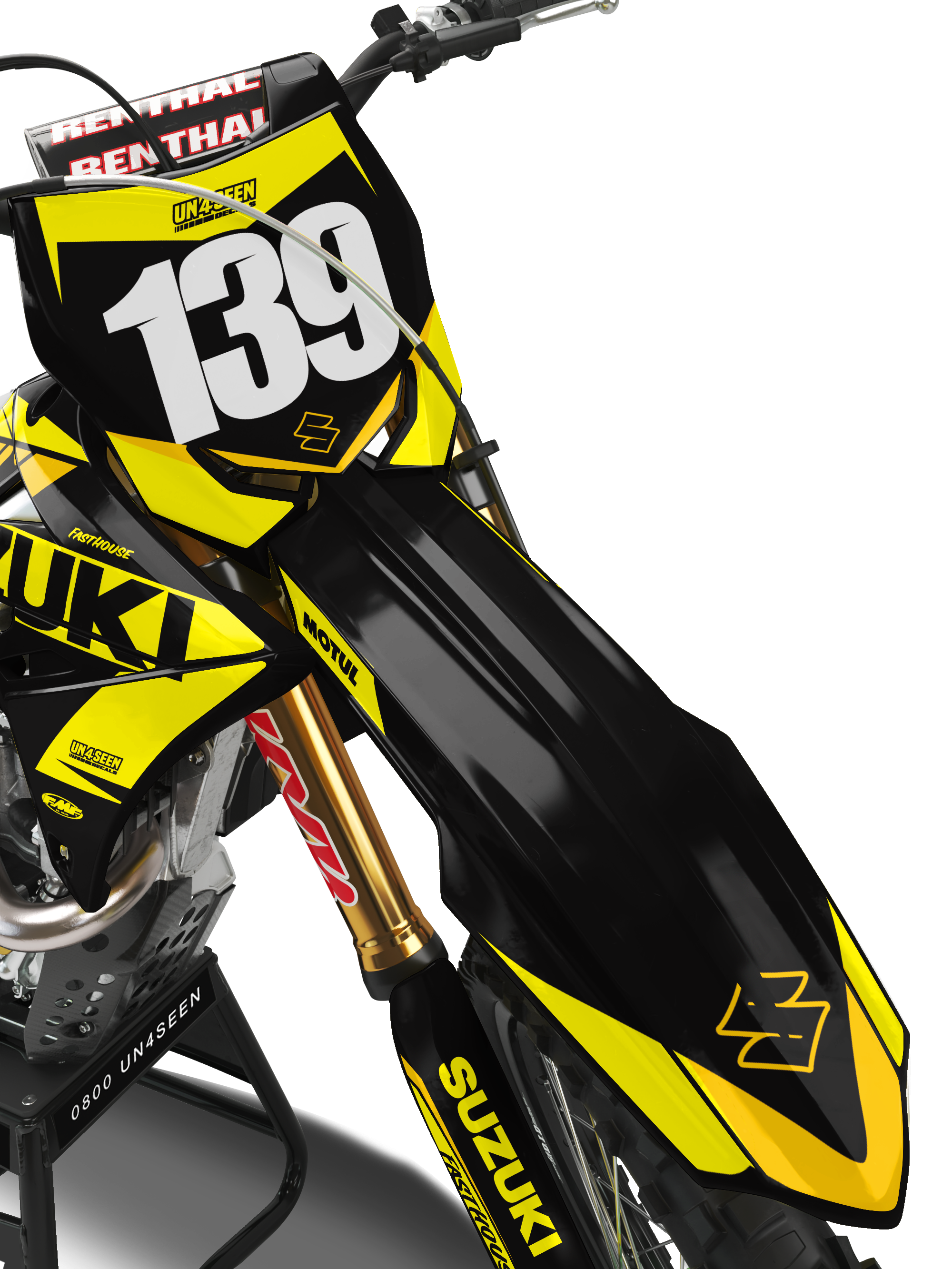 Suzuki Graphics Kit - Pigment Yellow New Zealand