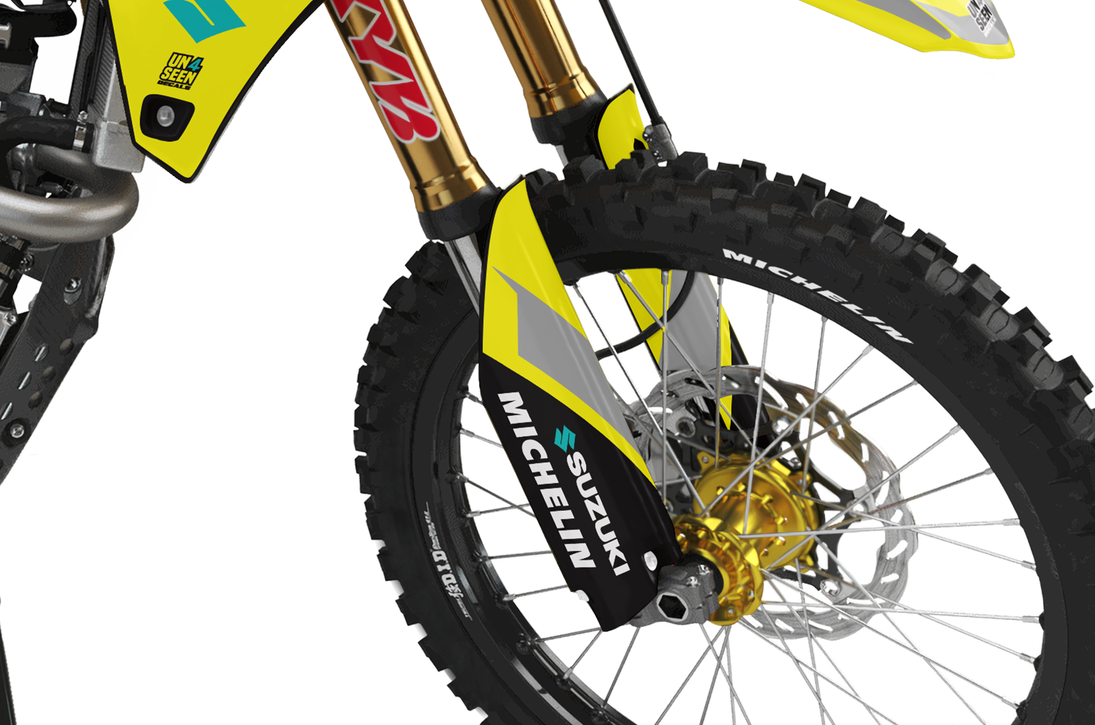 Kit Roa Suzuki Graphics Kit - Roa Grey New Zealand
