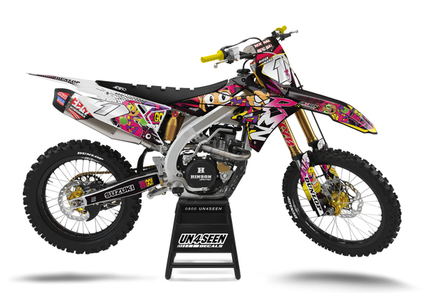 Suzuki Teen Titans Graphic Kit - RMZ RM RMX DR DRZ JR Models | All Years