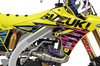 Suzuki Graphics Kit - Zag Yellow