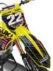 Suzuki Graphics Kit - Zag Yellow