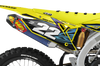 Suzuki Graphics Kit - Zag Yellow