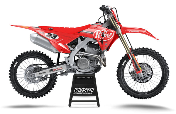 Honda Dr Pepper Graphic Kit - CRF CR XR Models | All Years
