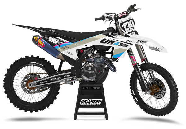 KTM Row Grey Graphic Kit - SX SXF XC XCF EXC EXCF Models | All Years