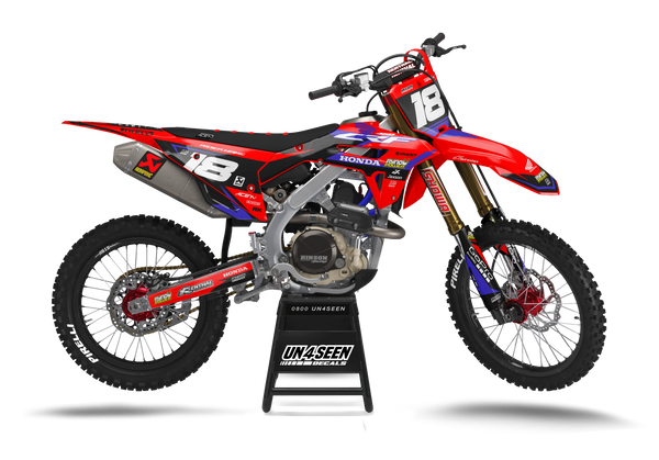 Honda Ryno Wing Purple Graphic Kit - CRF CR XR Models | All Years
