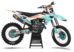 KTM Segments Pastals Graphic Kit - SX SXF XC XCF EXC EXCF Models | All Years